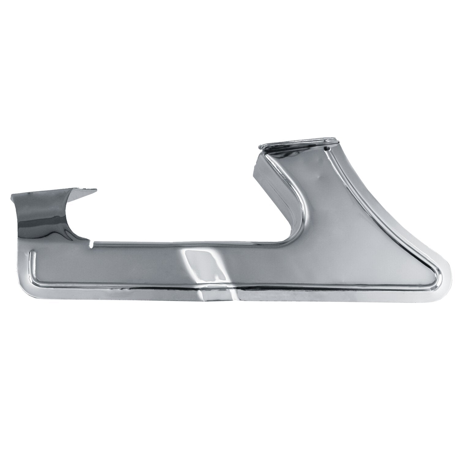 MCS Lower rear belt guard - Chrome