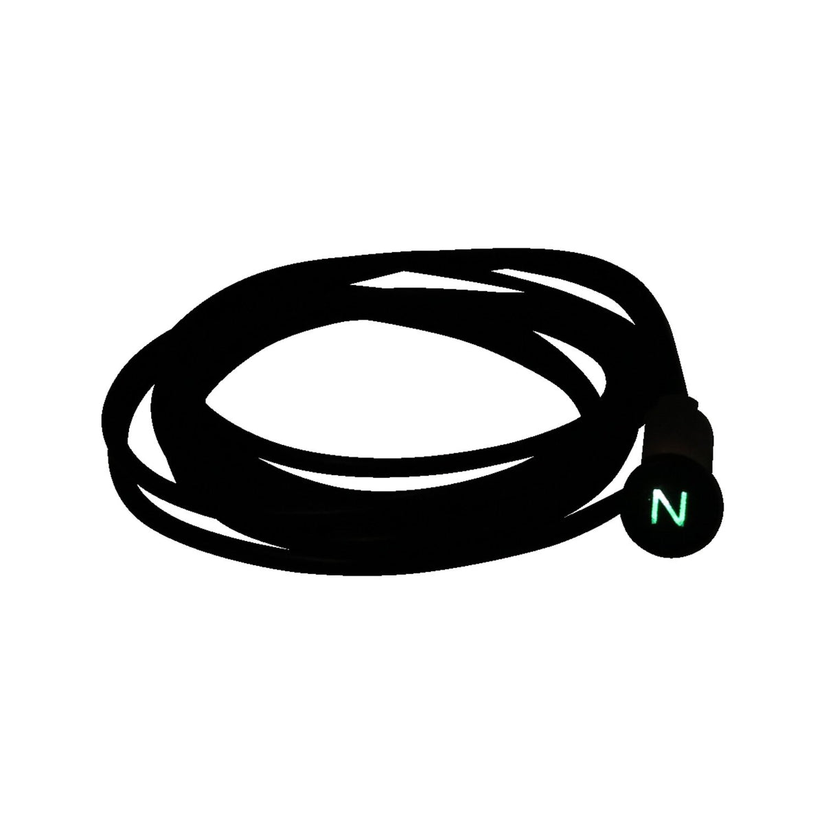 MCS 3/8 indicator light - Green with 'n' neutral symbol
