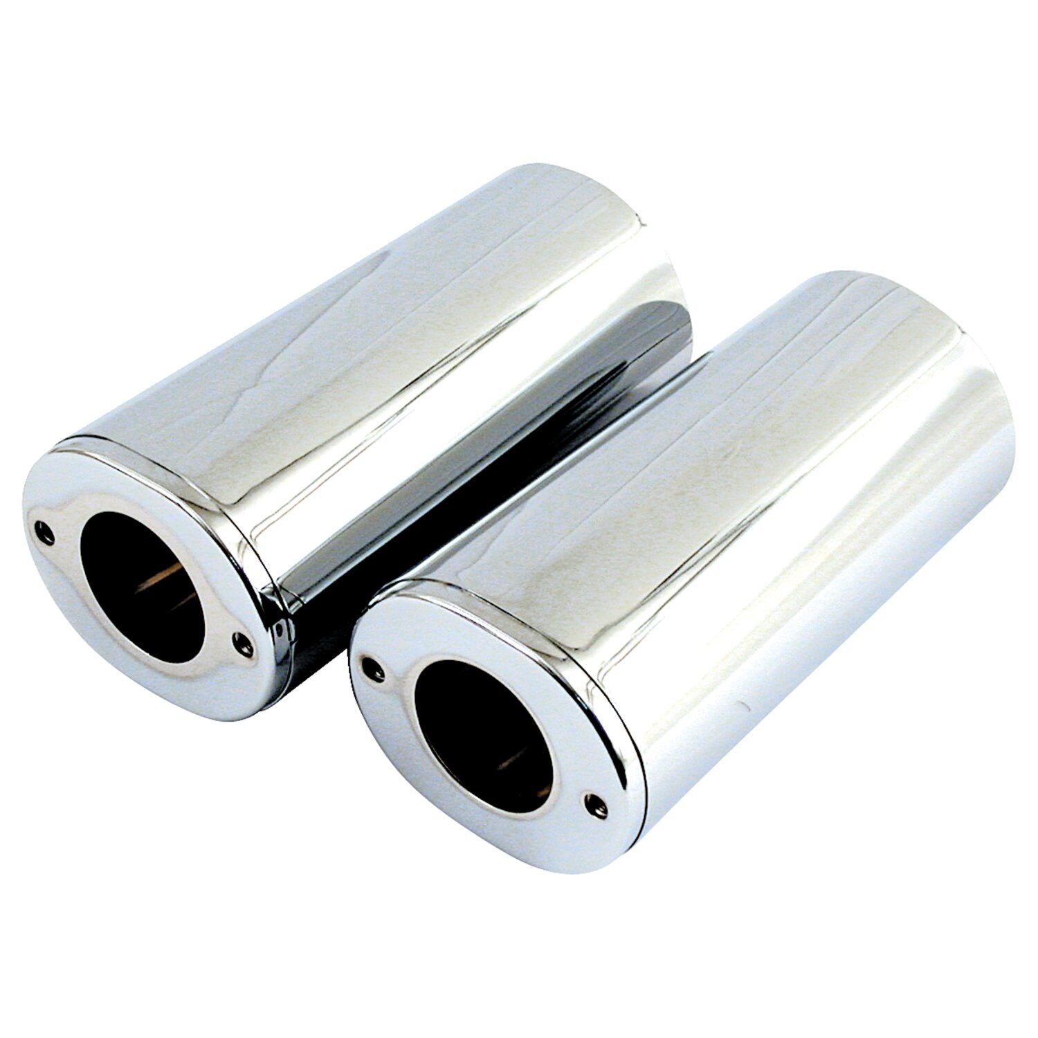 MCS Upper fork slider covers +4" - Chrome