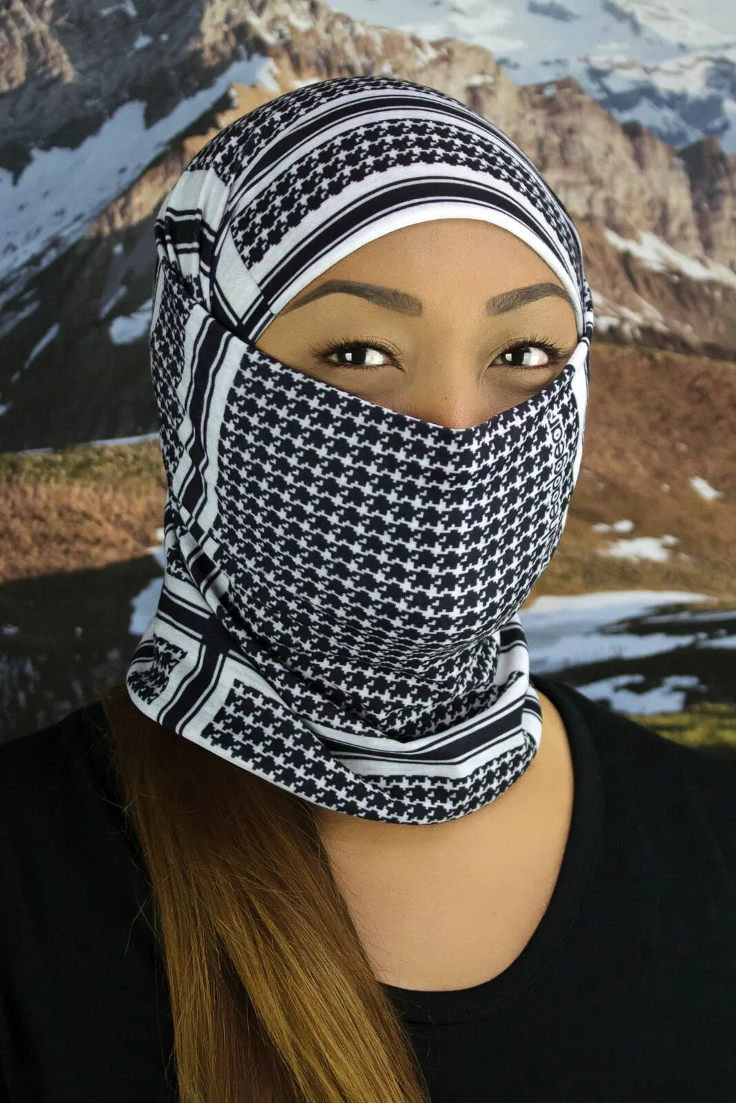 Zan Headgear Motley Tube Neck Tube Hound
