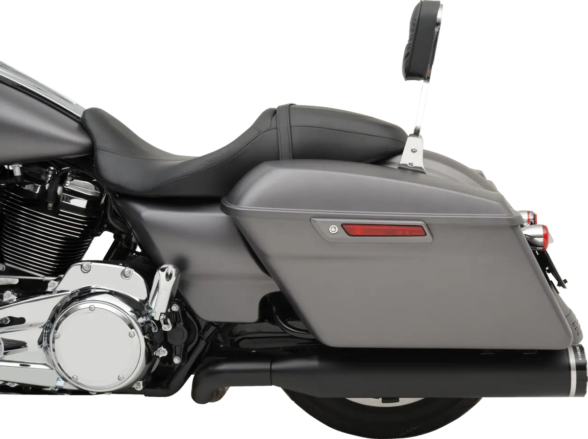 Khrome Werks Dominator-SR Black Exhaust W/O End Cap HD 2017+