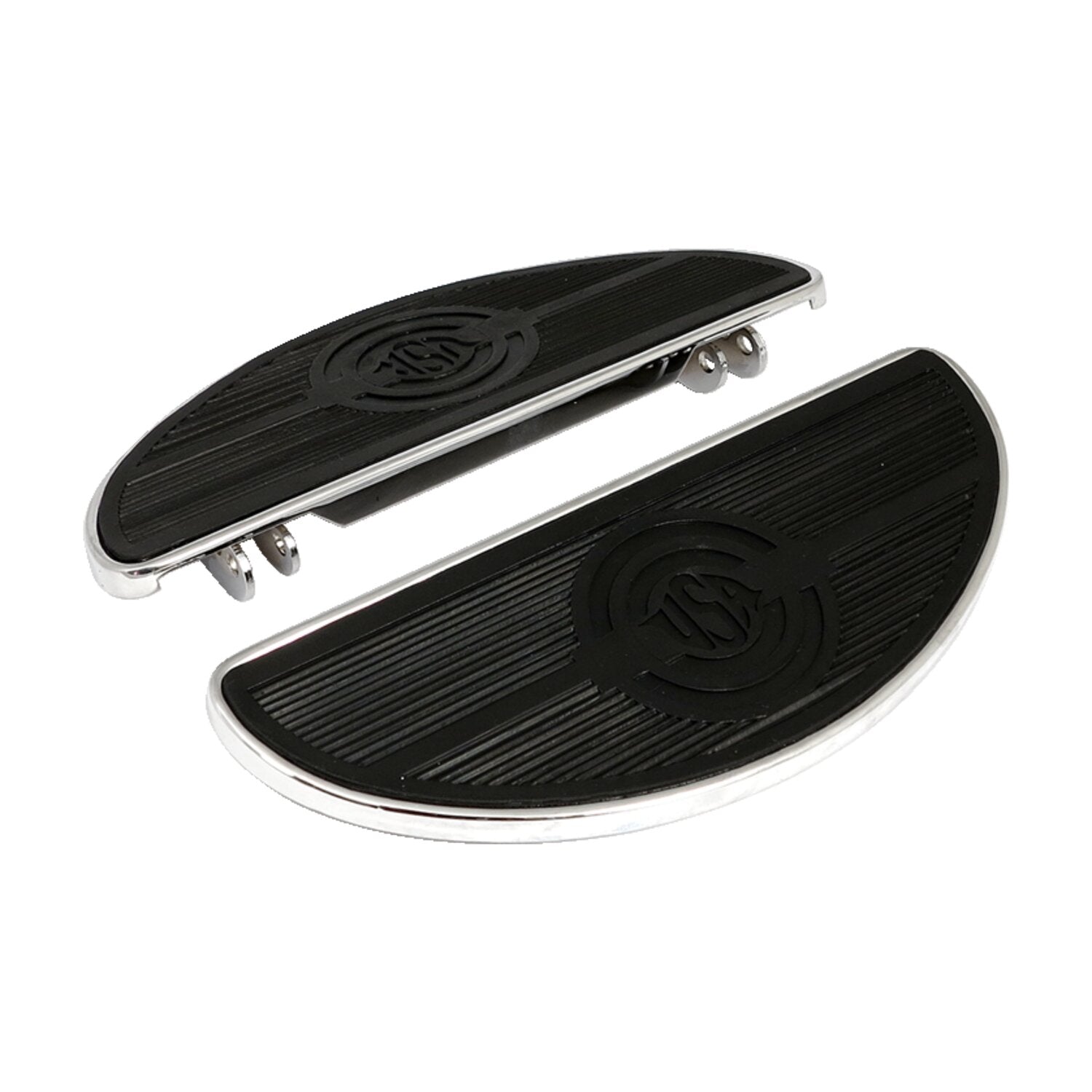 MCS Oval early style floorboards - solid - Chrome