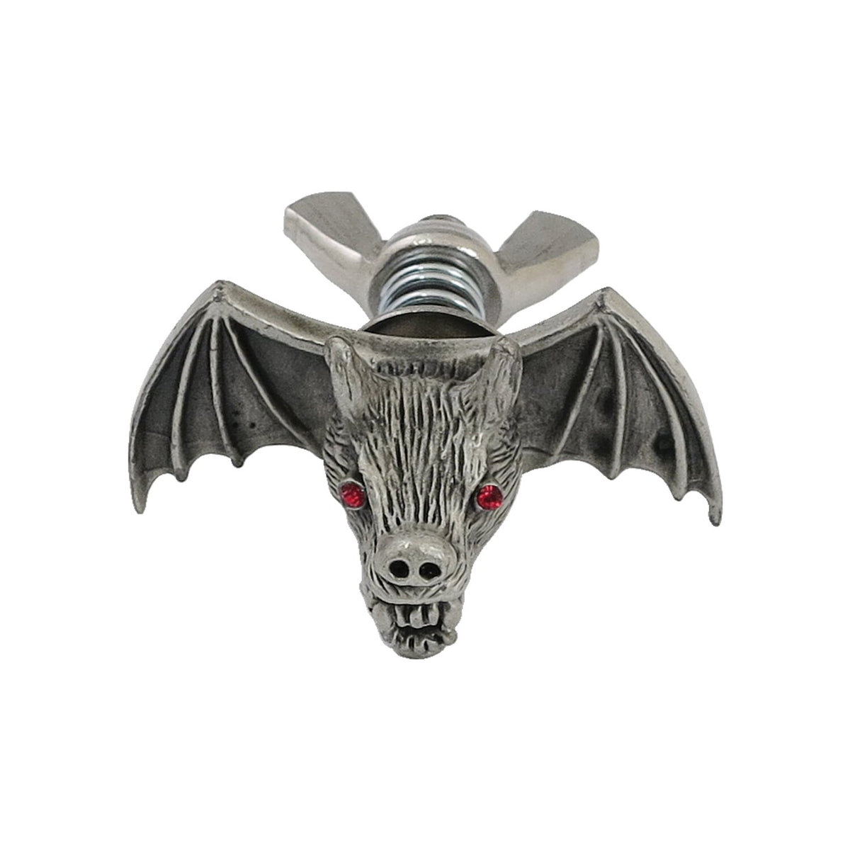 MCS License plate mount kit Bat - Pewter