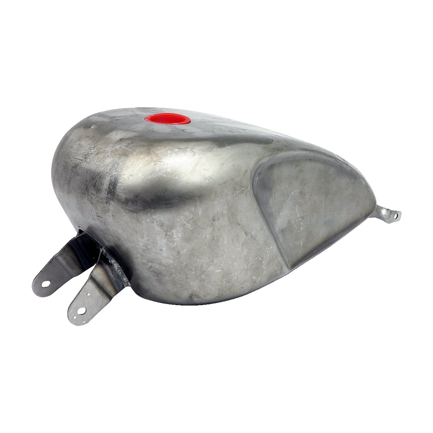 MCS Legacy 3.3 gallon XL Sportster gas tank - dished - fuel inj