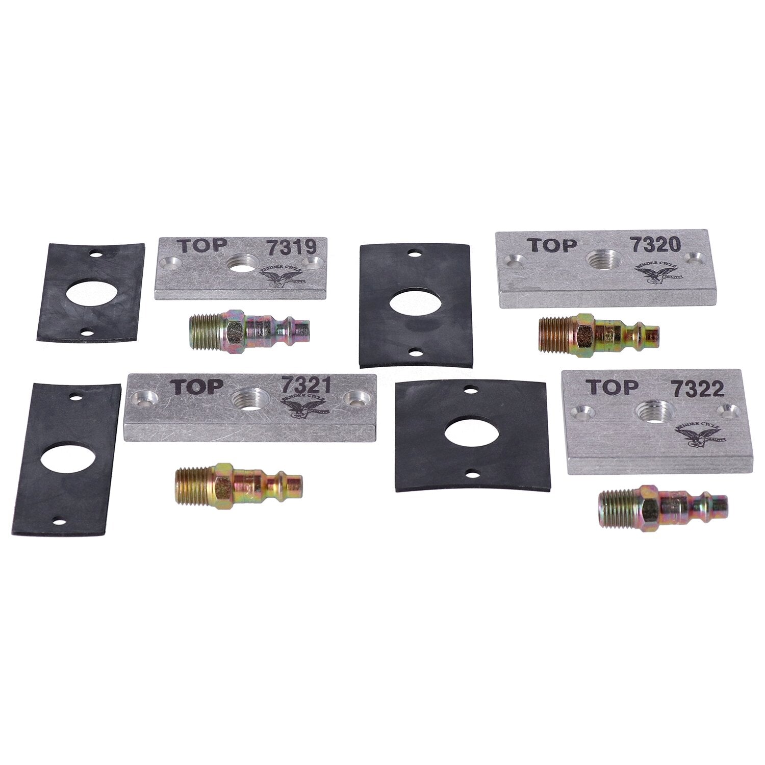 MCS Brake bleeder air kits (4-p)