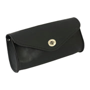 MCS leather front bag - Black