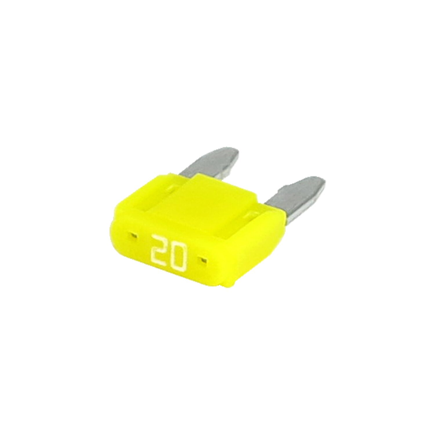 MCS Mini fuse with LED indicator - Yellow 20A