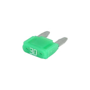 MCS Mini fuse with LED indicator - Green 30A