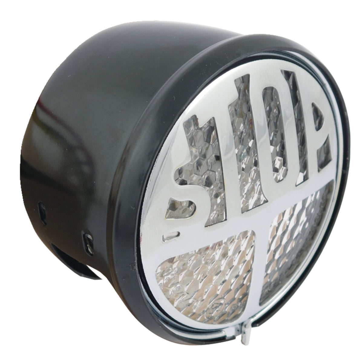 MCS Stop LED taillight - Black - Clear lens