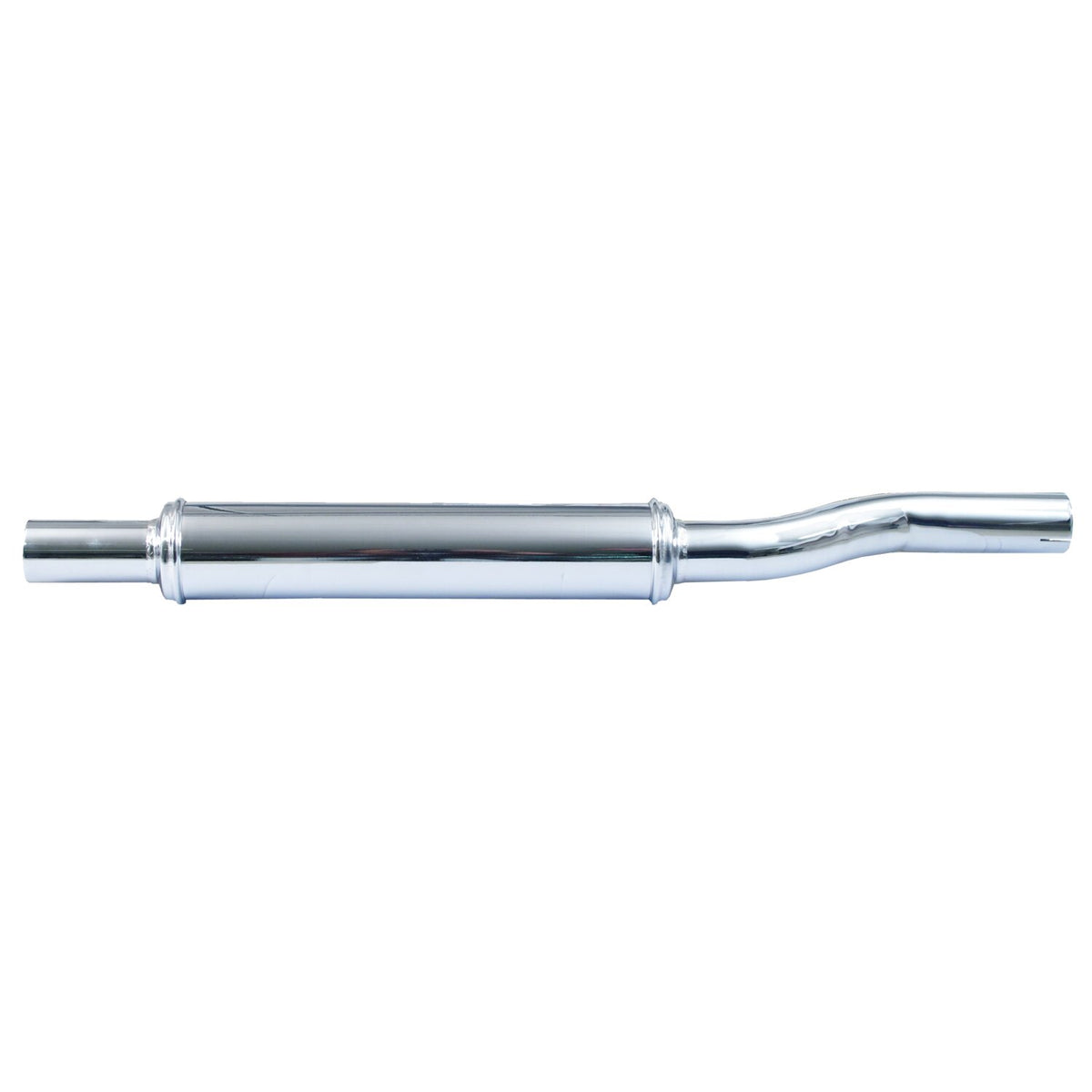 Samwel WL Flathead muffler no baffle - chrome