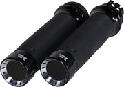Khrome Werks Turbine Grips - Black Rubber