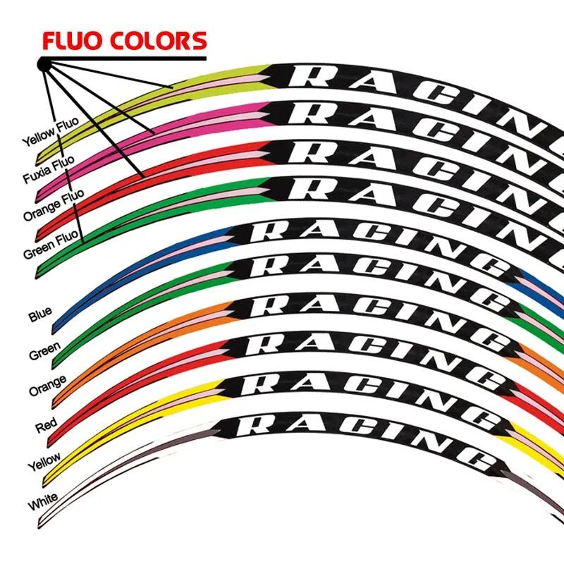 Pro Grip 5026 Fluorescent Green Wheel Stripes