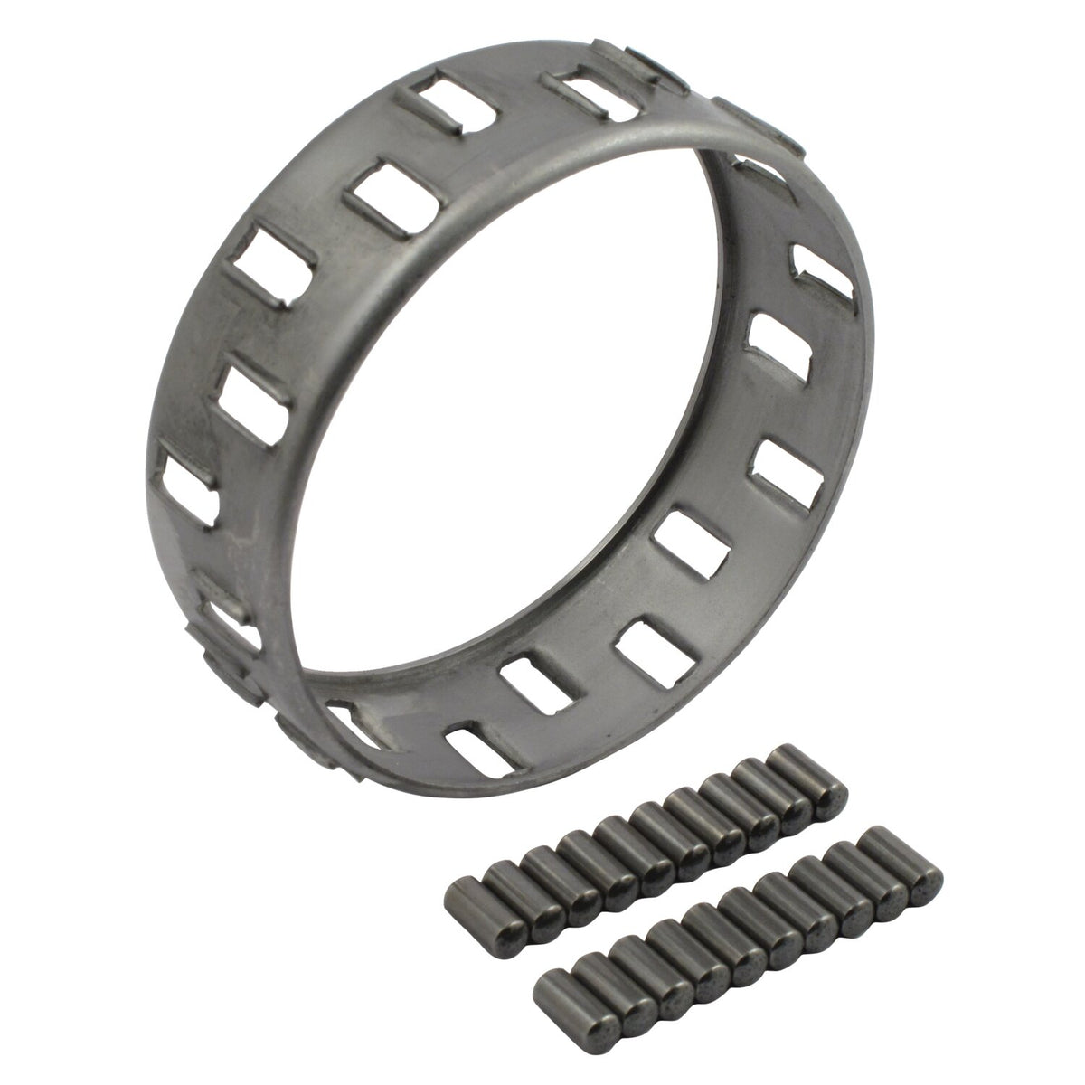 MCS Clutch hub bearing retainer with rollers