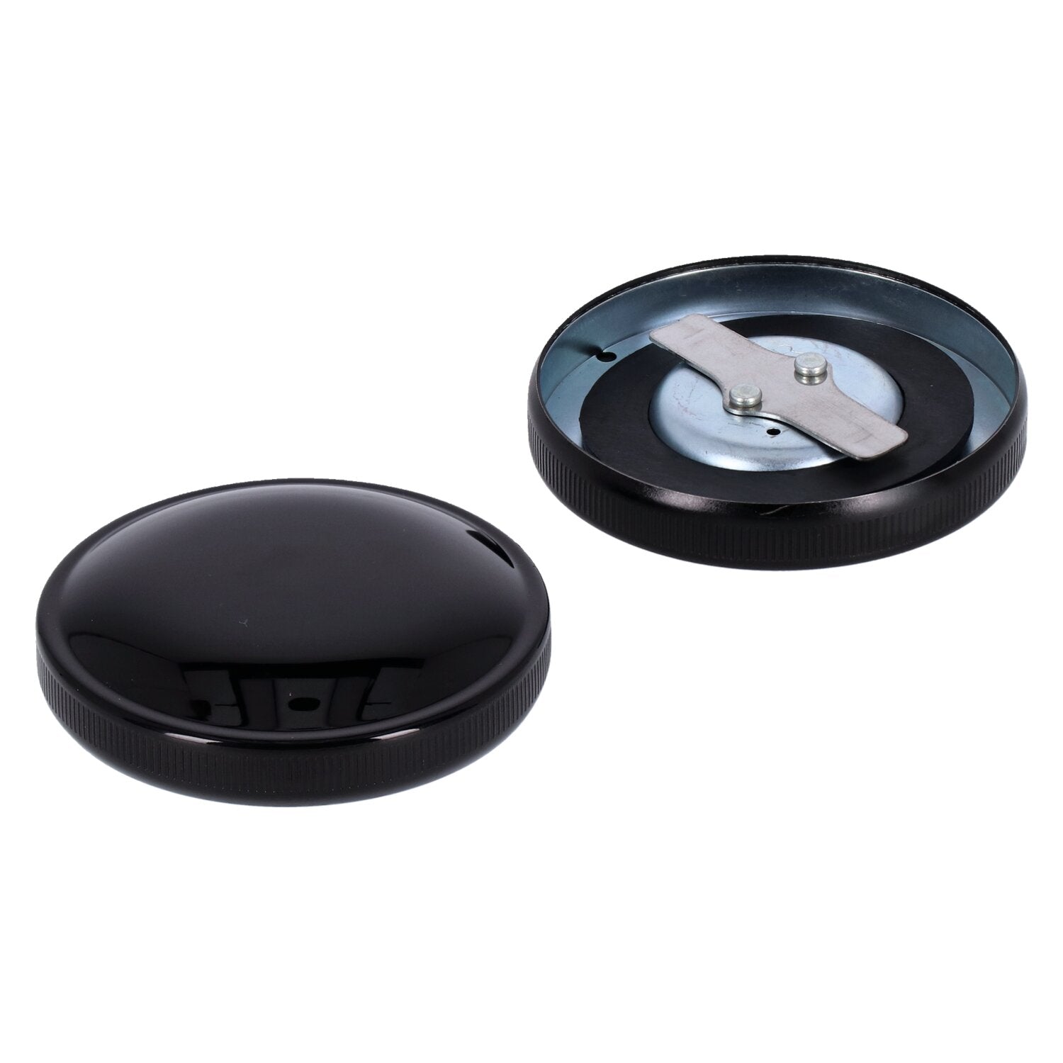 MCS Gas cap set late style - Gloss black