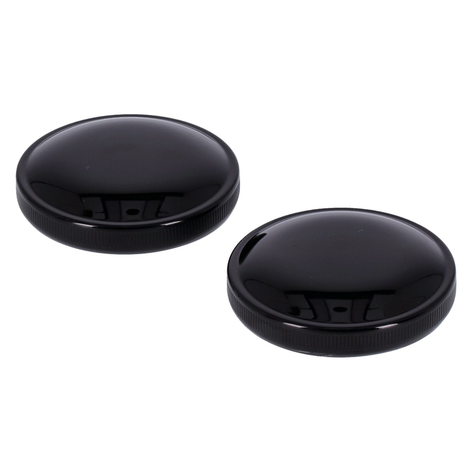 MCS Gas cap set late style - Gloss black