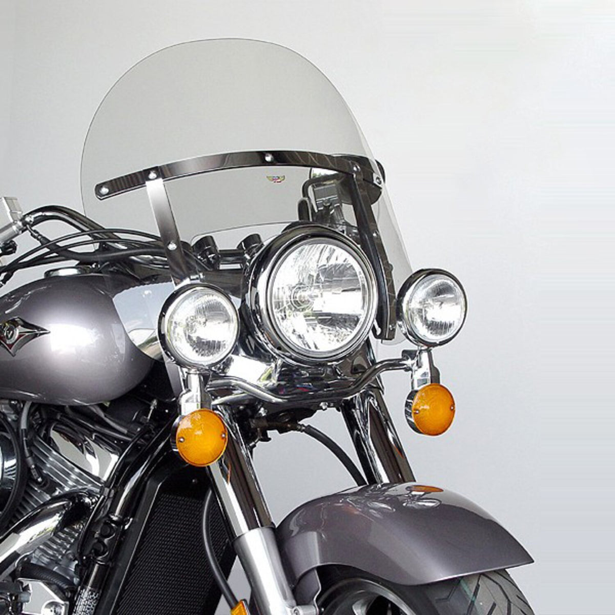 National Cycle Chopped Heavy Duty™ Windshield - Clear