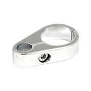 MCS 2-piece frame cable clamp - Clutch - Chrome