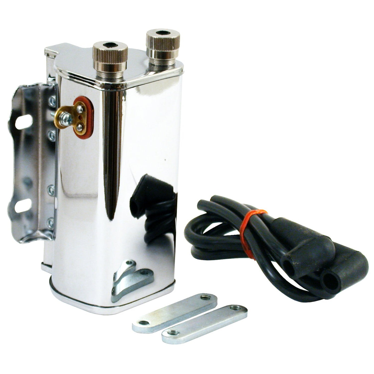 MCS OEM style early 6-volt coil & cable kit - Chrome