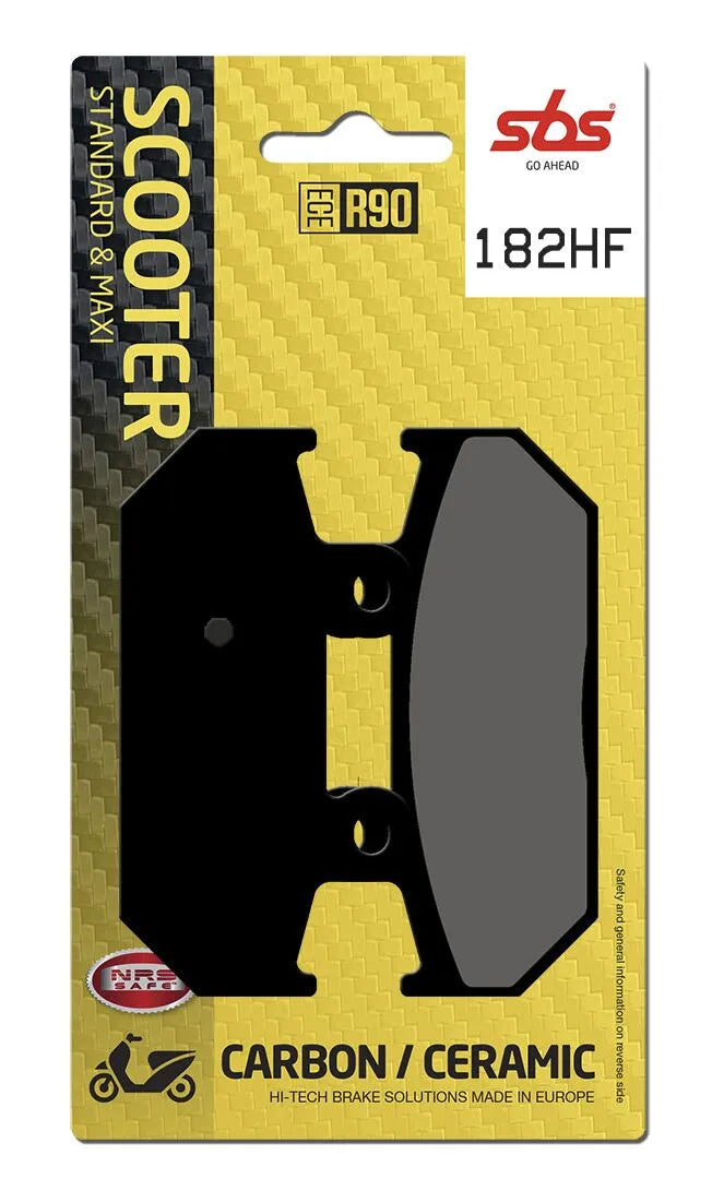 Sbs Hf Street Ceramic Organic Brake Pads - Rear