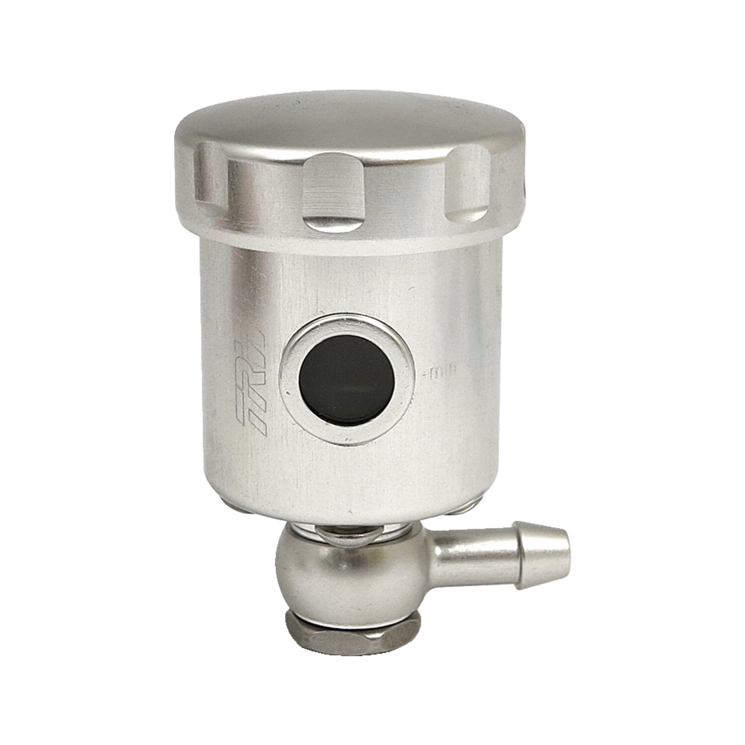 TRW remote brake fluid reservoir with 90 degree outlet