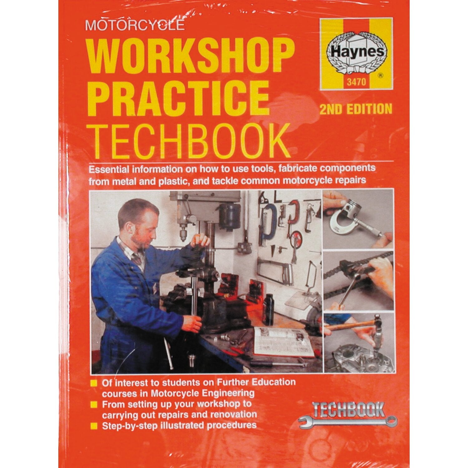 Haynes motorcycle practice tech book