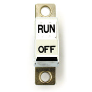 MCS Handlebar rocker switch run/off - Chrome