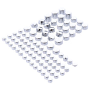 MCS Smoothtopps push-on cover set (86pc) - Chrome