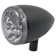 MCS 3-1 LED bullet taillight / turn signal combo - Black - Smoke