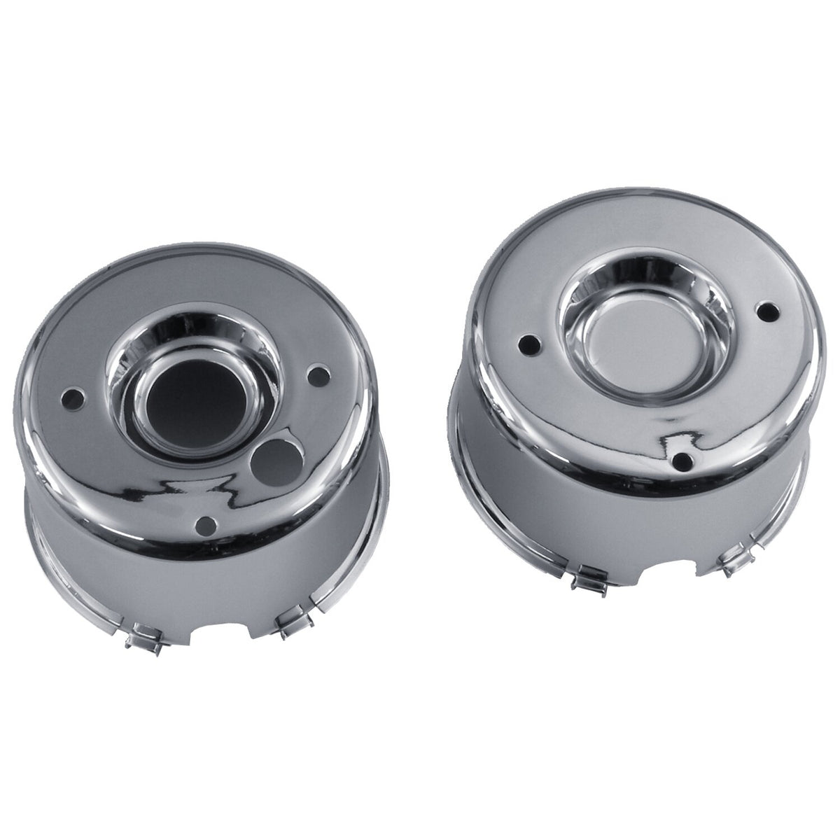 MCS Speedometer & tachometer cup set - Chrome