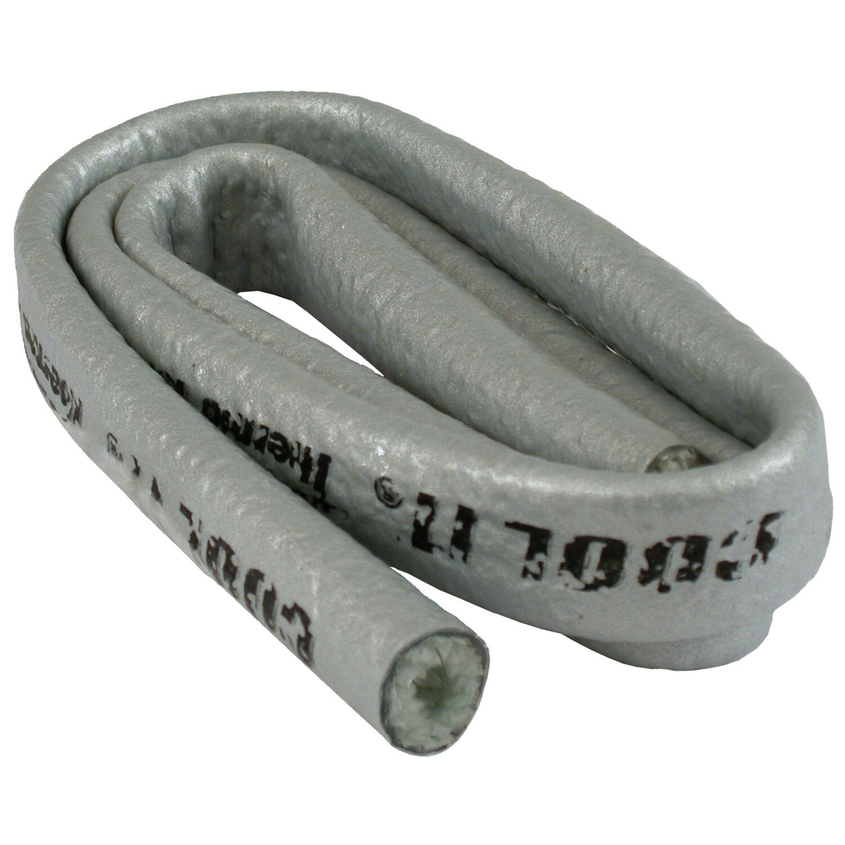 Thermo-Tec heat sleeves - Silver - 1/2" dia - x 3ft - long