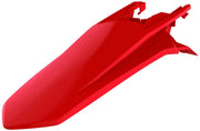 Polisport Red ABS Plastic Rear Fender