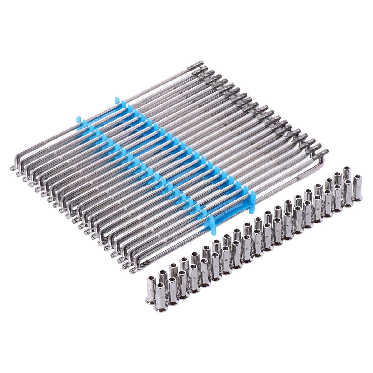 MCS Spoke set 19" 205mm - Stainless