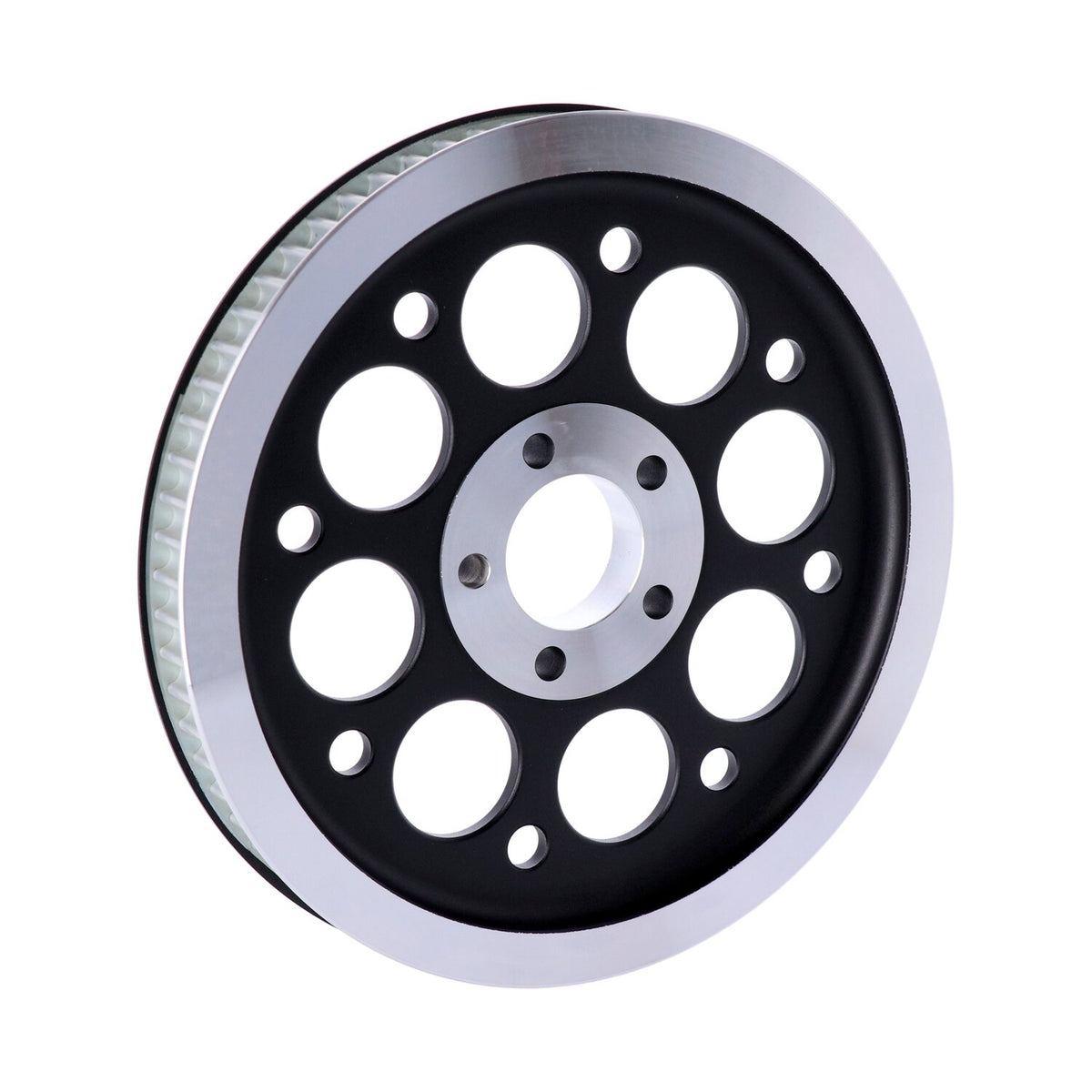 MCS Reproduction OEM style wheel pulley 70t 1-1/8" belt - Black