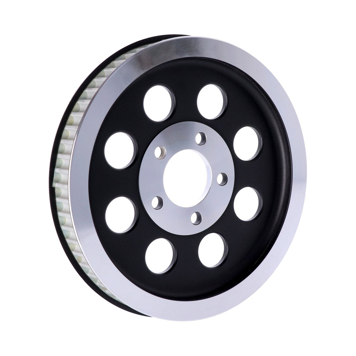 MCS Reproduction OEM style wheel pulley 61t 1-1/8" belt - Black