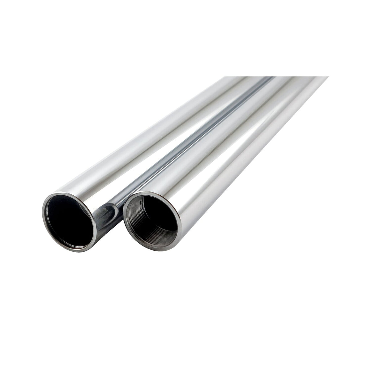 MCS Fork tubes 41mm 22-7/16" - show chrome