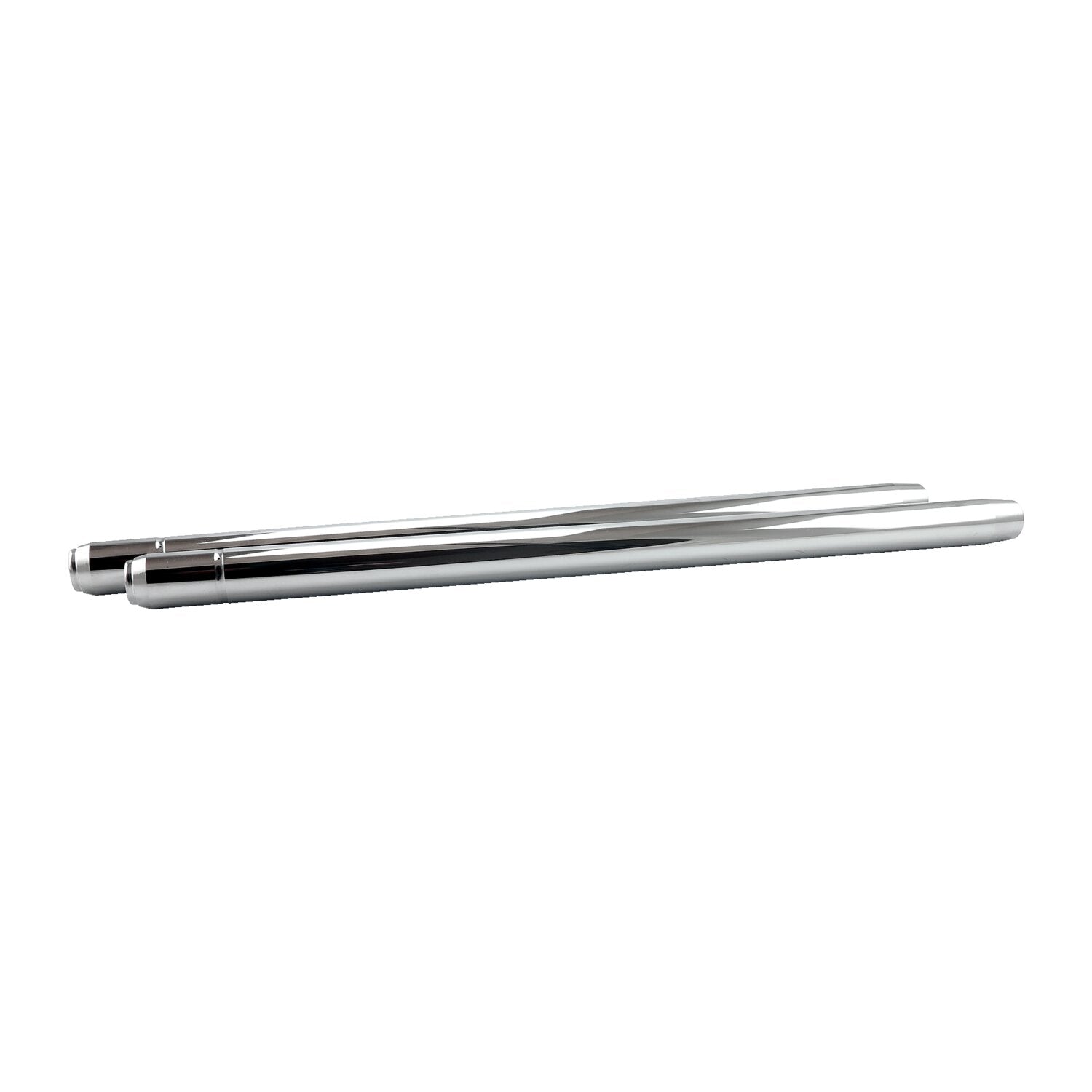 MCS Fork tubes 35mm 29-1/4" - show chrome