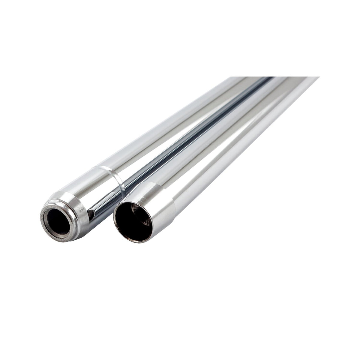 MCS Fork tubes 35mm 23-1/4" - show chrome