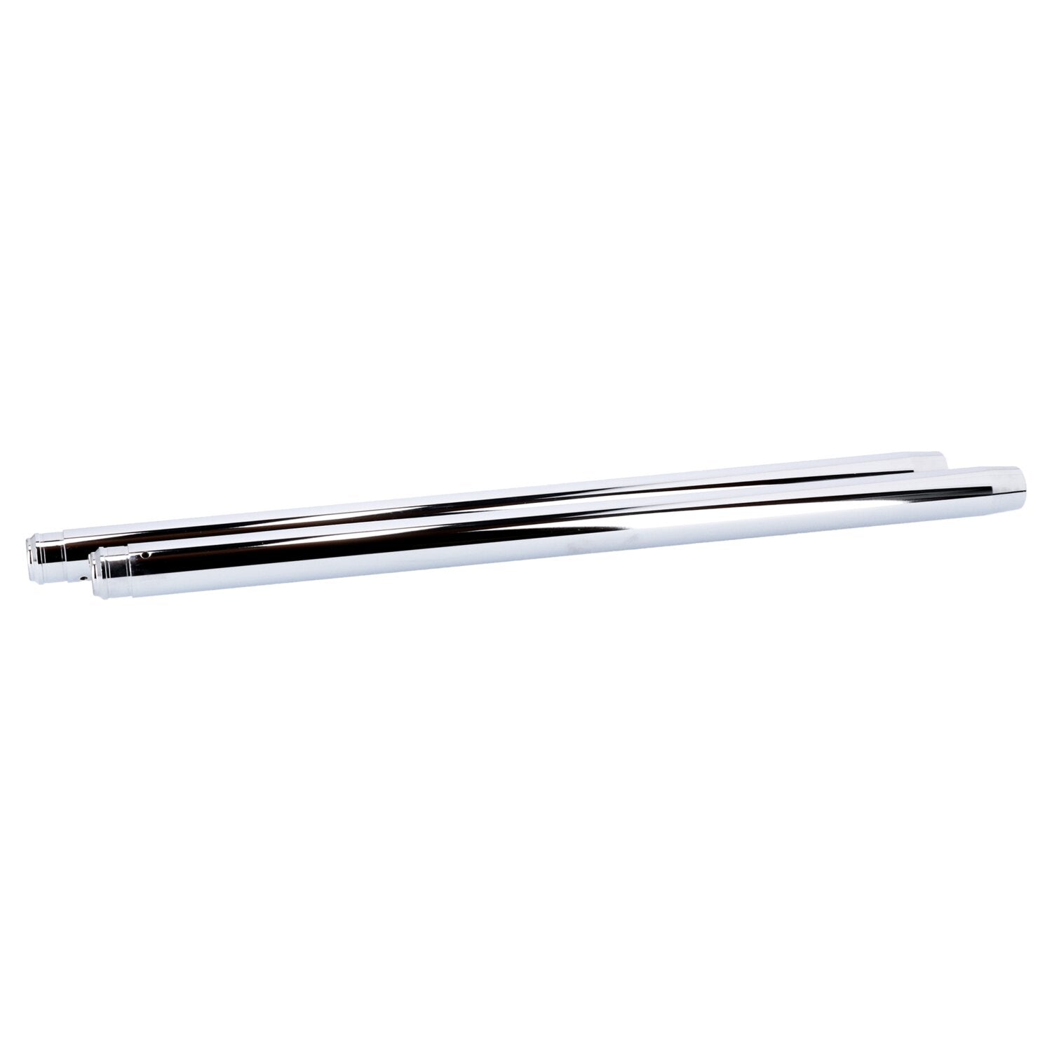 MCS Fork tubes 35mm 25-1/4" - show chrome