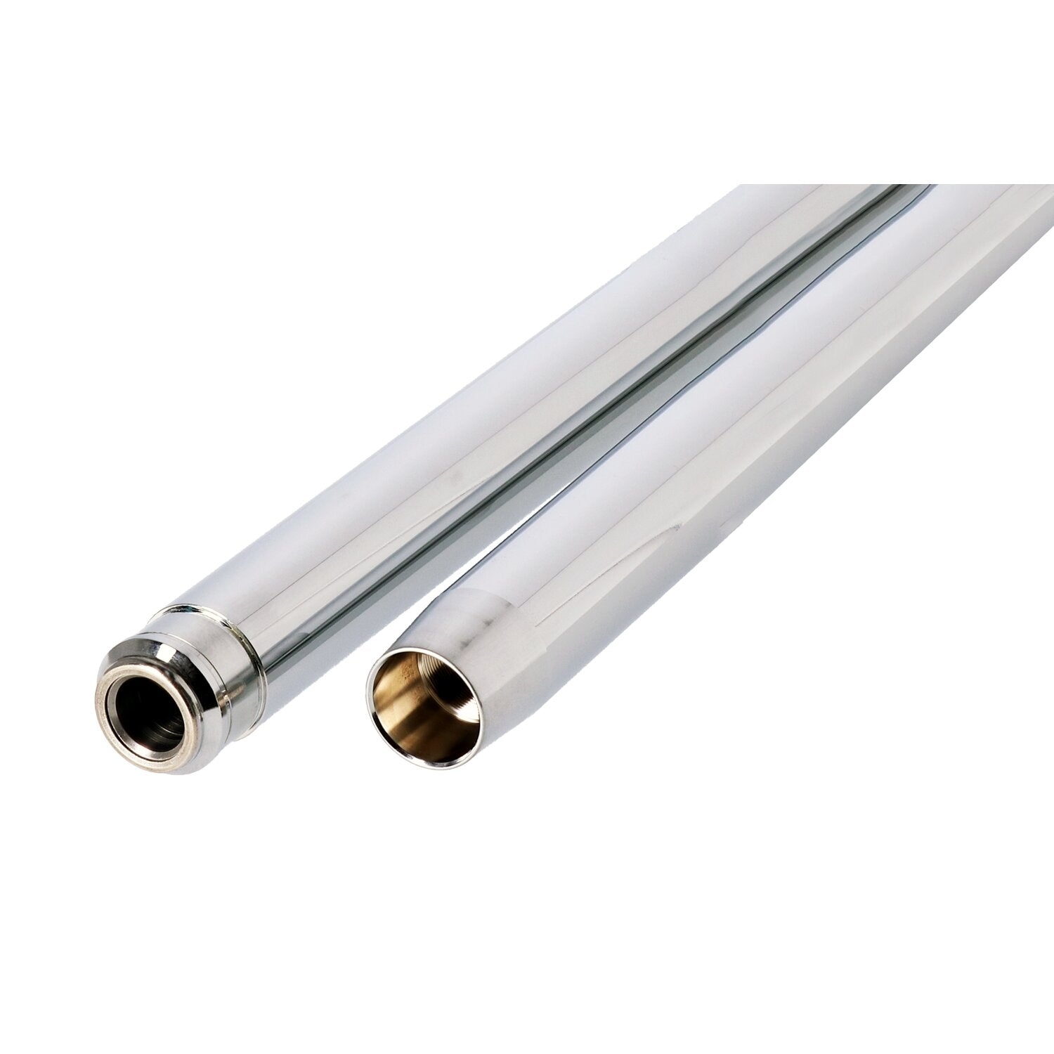 MCS Fork tubes 35mm 23-1/4" - show chrome