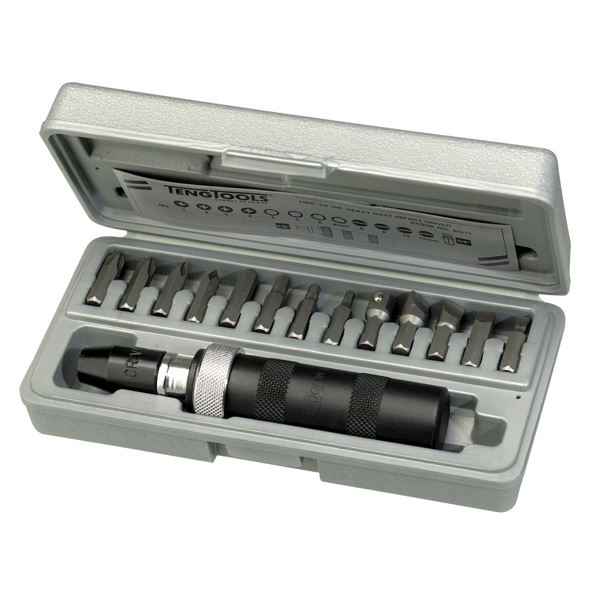Teng Tools impact screwdriver set