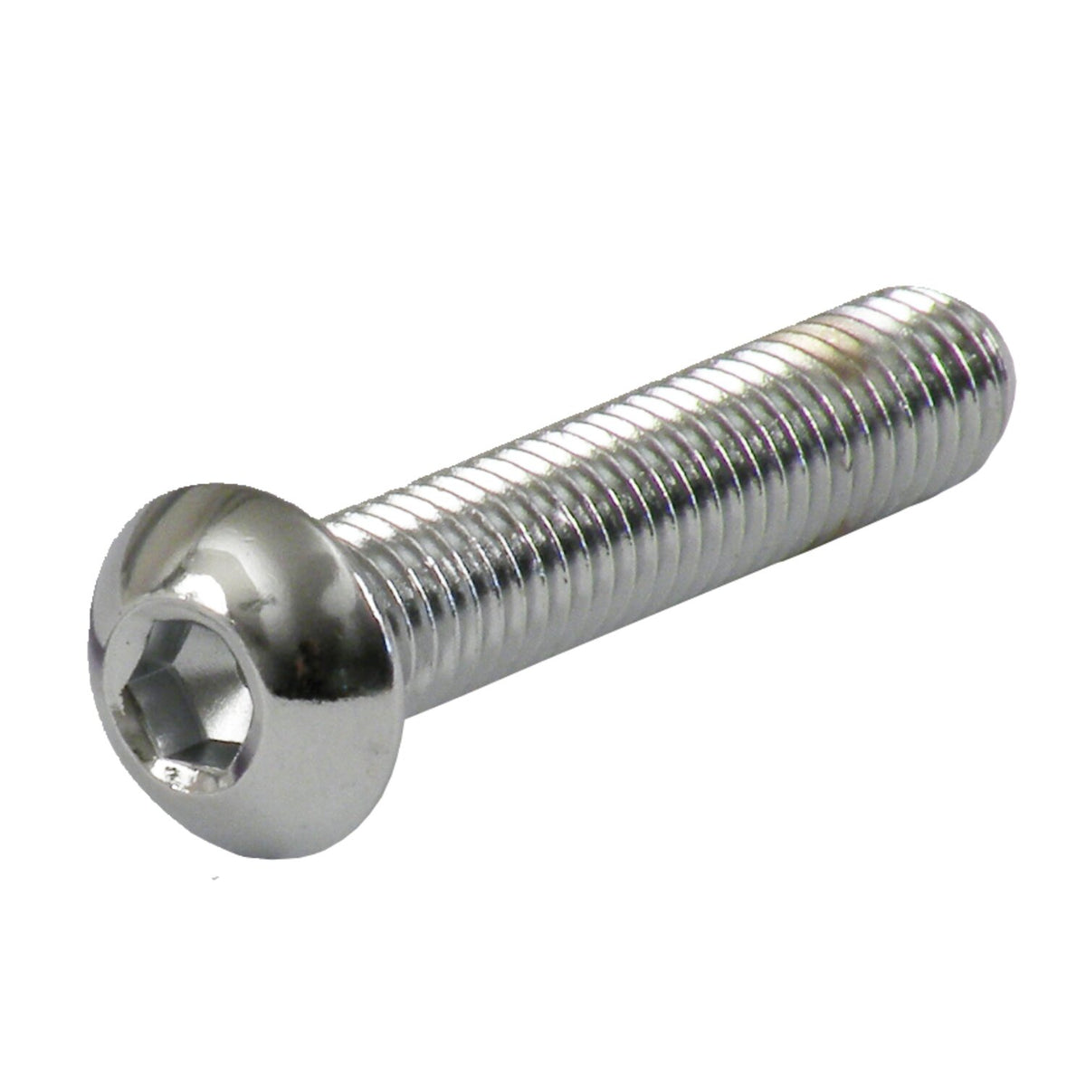 Gardner-Westcott M8 x 40mm buttonhead bolt chrome