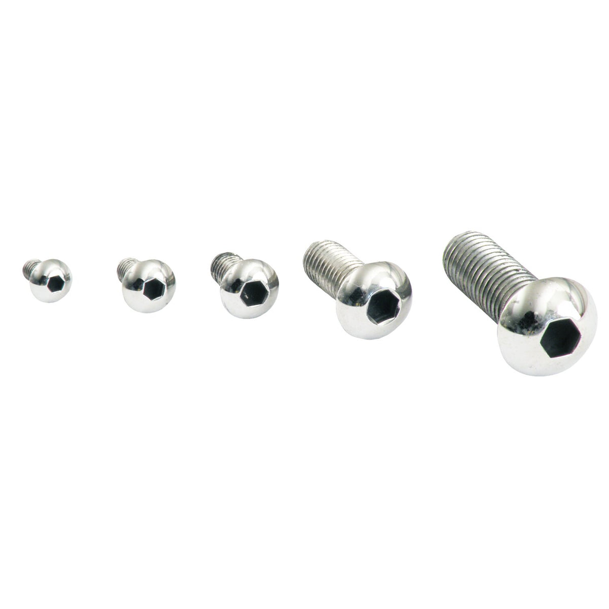Gardner-Westcott M4 x 8mm buttonhead bolt polished ss