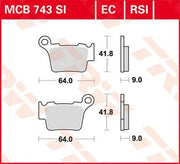 Trw Si Series Sintered Off-road Brake Pads - Rear