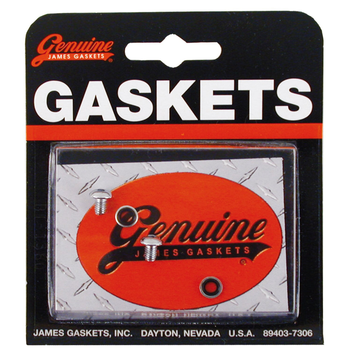 James Gaskets fork slider drain screws - Chrome button head