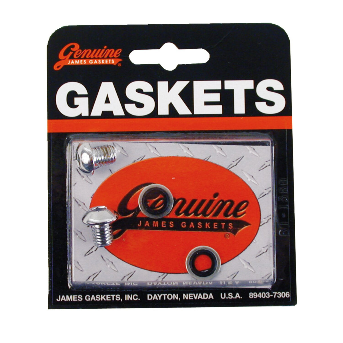 James Gaskets fork slider drain screws - Chrome button head