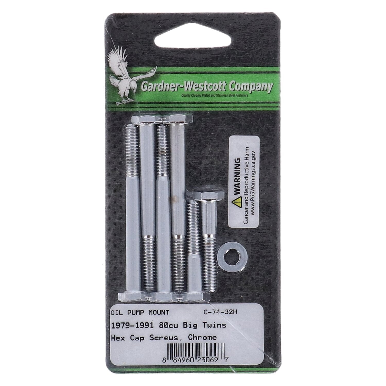 Gardner-Westcott Oil pump mount kit hex chrome