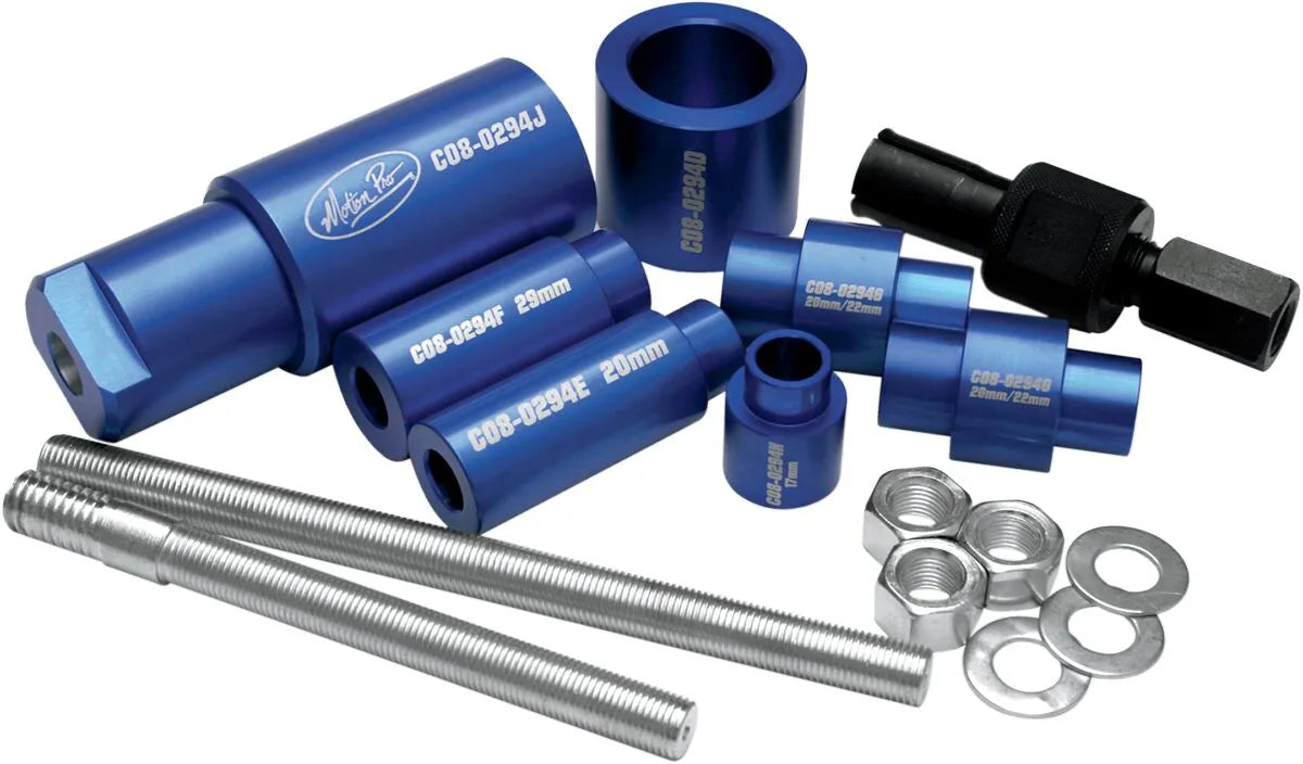 Motion Pro Deluxe Suspension Bearing Service Tool 20mm 22mm Blue