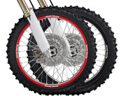 Blackbird Racing Rim Decal - Honda Racing - Red