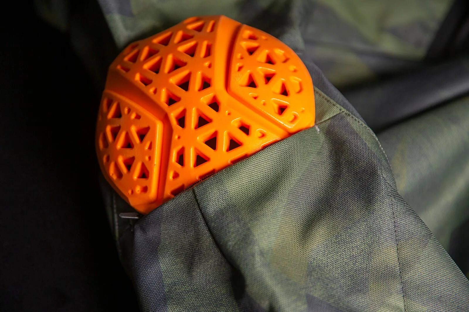 Icon Airform Battlescar Jacket - Black/Camo Green