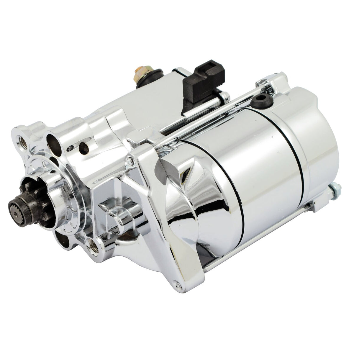 All Balls high torque starter motor 1.4KW - Chrome